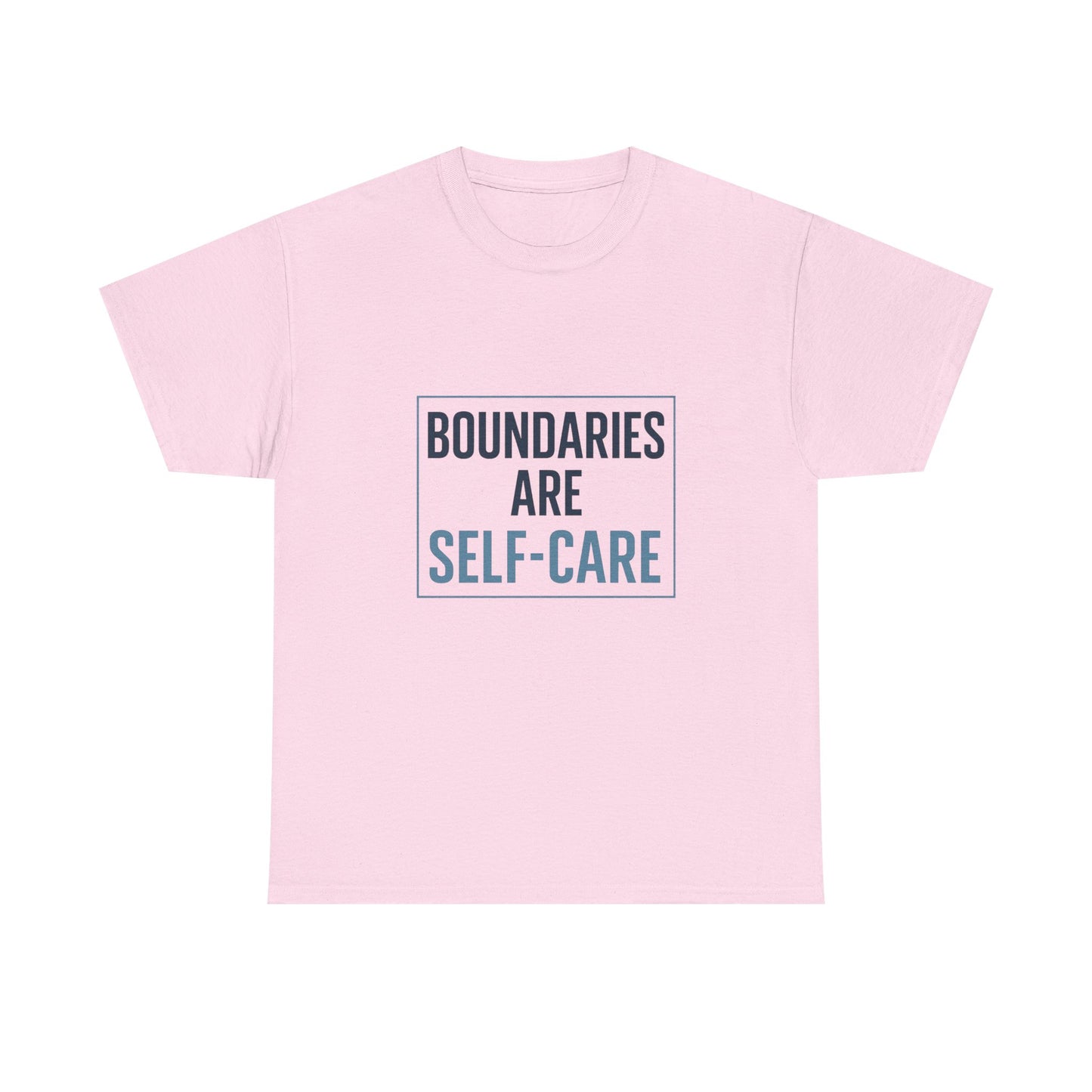 Boundaries Are Self-Care | Mental Health Awareness T-Shirt | Lights