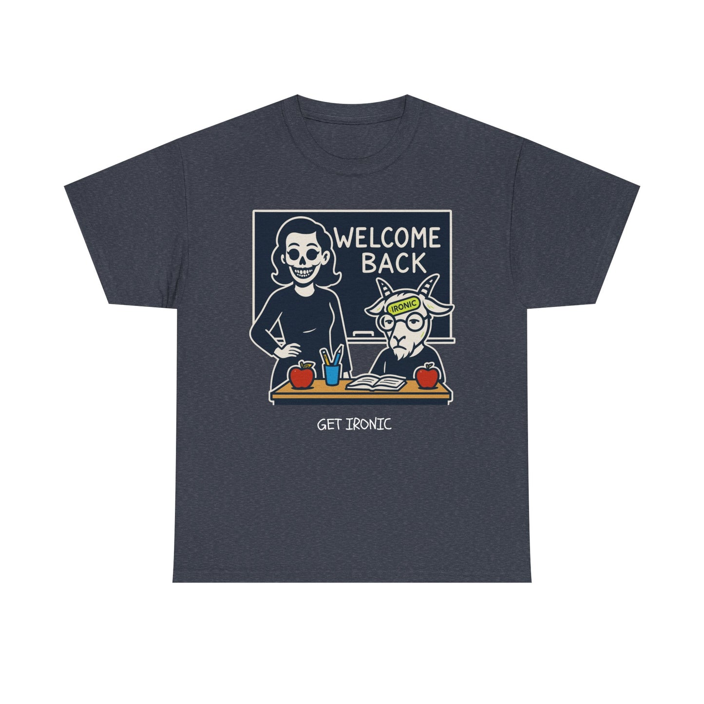 Back To School Madness | Irony 101 | T-Shirt | Darks