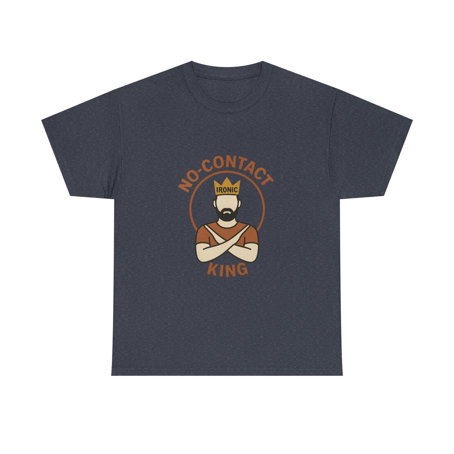 No-Contact King – Narcissistic Survivor Tee | Darks