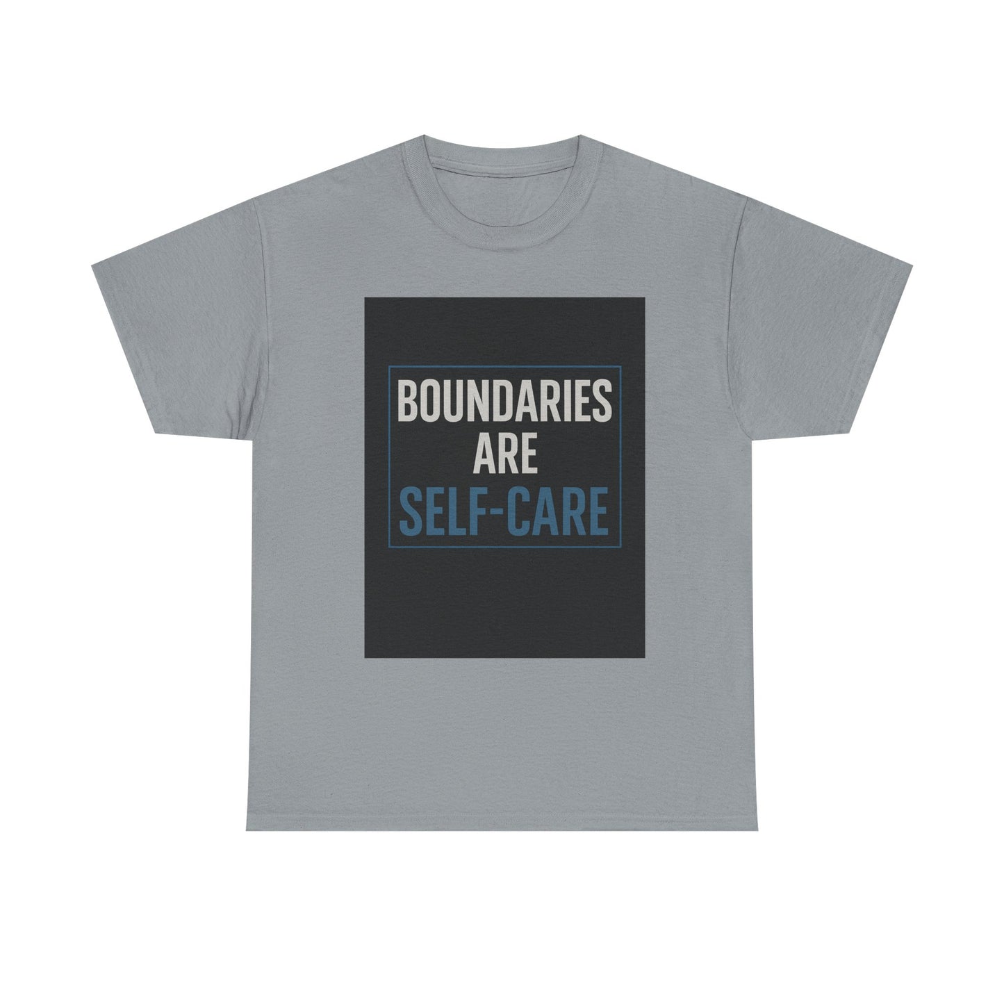 Boundaries Are Self-Care | Mental Health Awareness T-Shirt | Dark