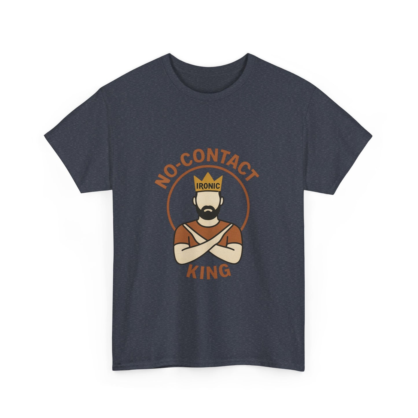 No-Contact King – Narcissistic Survivor Tee | Darks