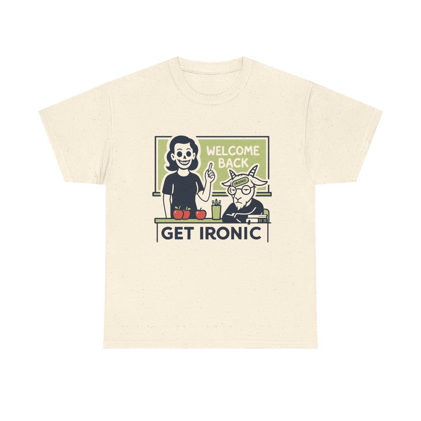 Back To School Madness | Irony 101 | T-Shirt | Lights