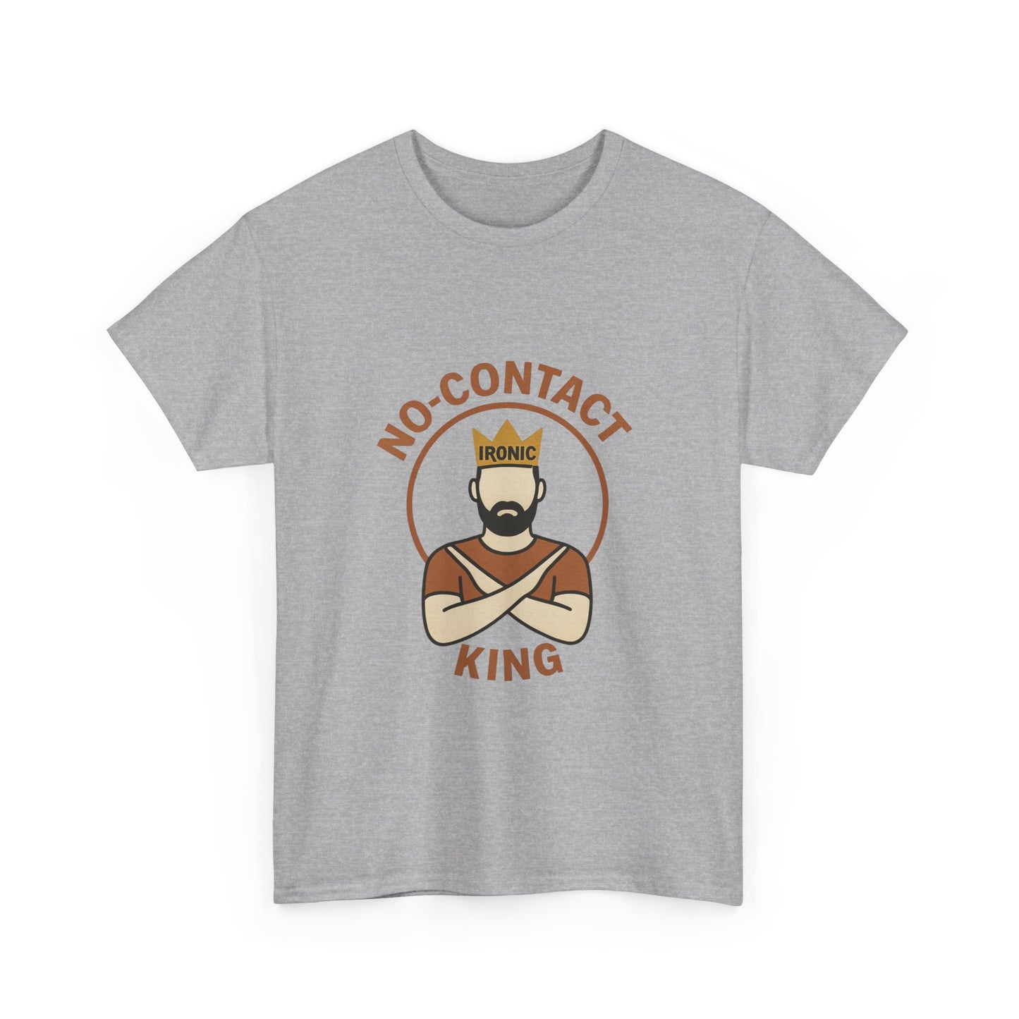 No-Contact King – Narcissistic Survivor Tee | Lights