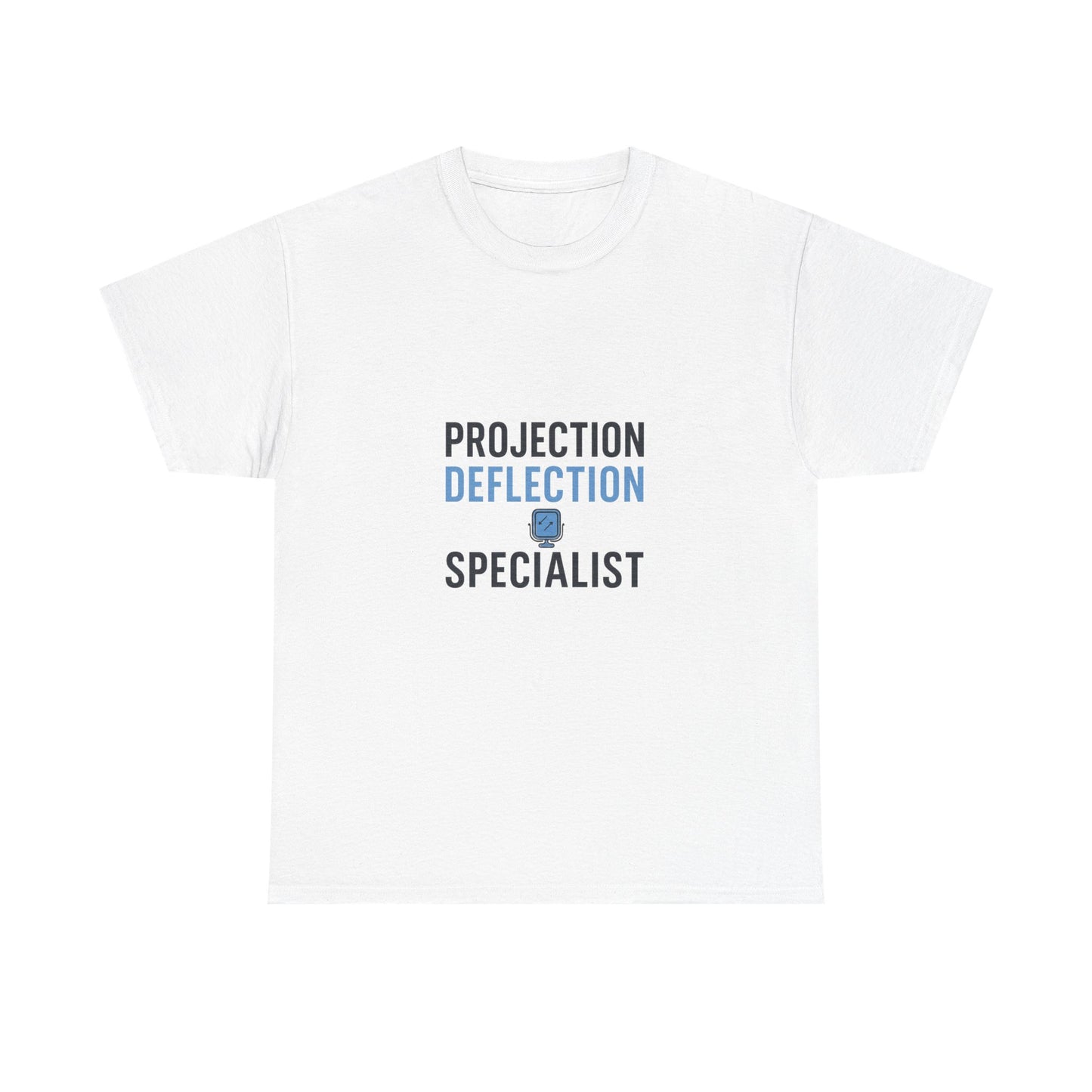 Projection Deflection Specialist Tee – Narc Humor Edition | Lights