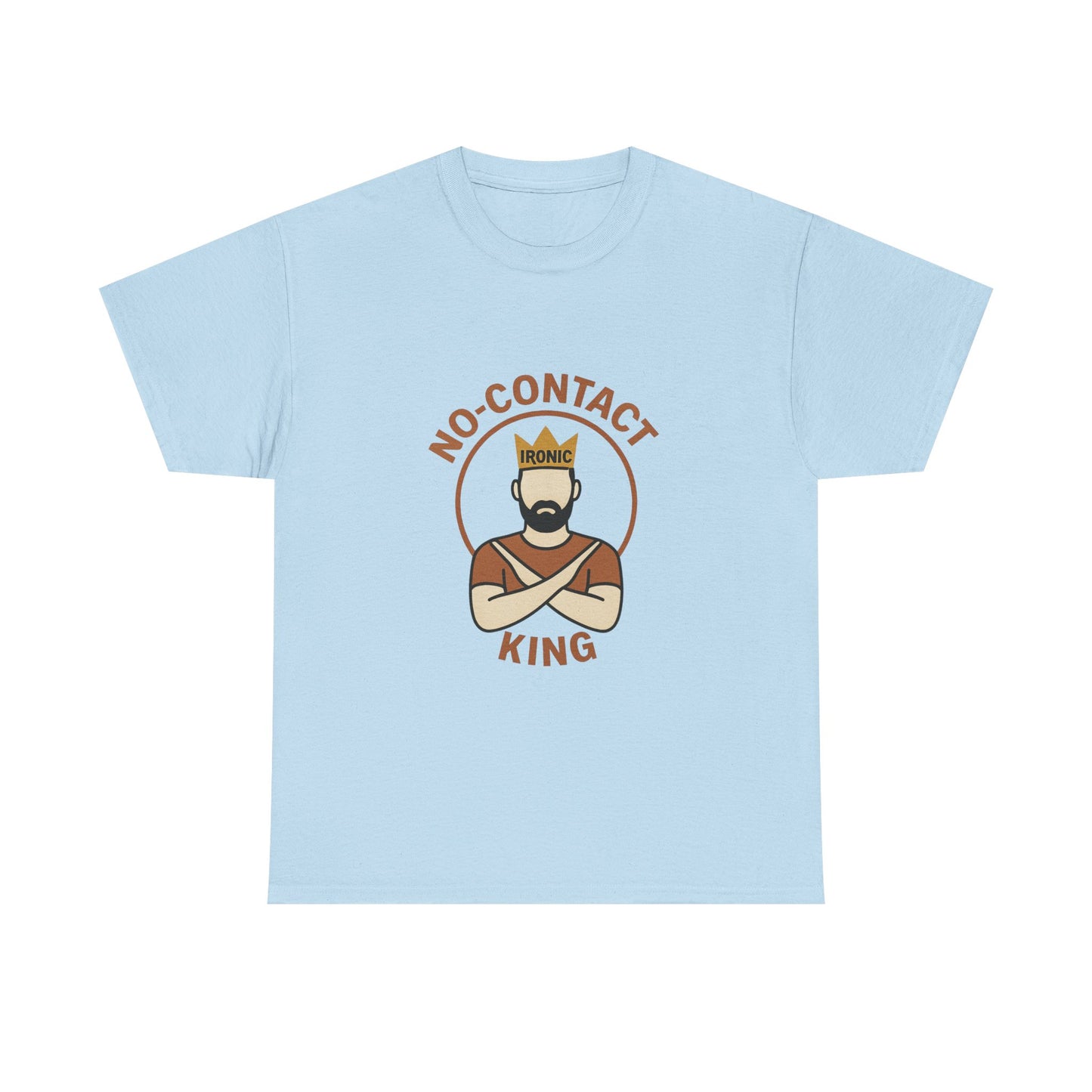 No-Contact King – Narcissistic Survivor Tee | Lights