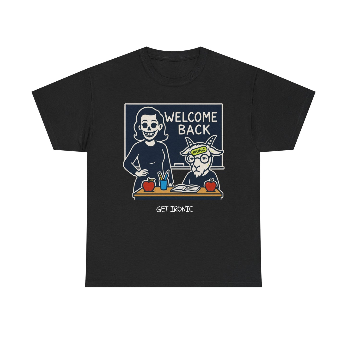 Back To School Madness | Irony 101 | T-Shirt | Darks