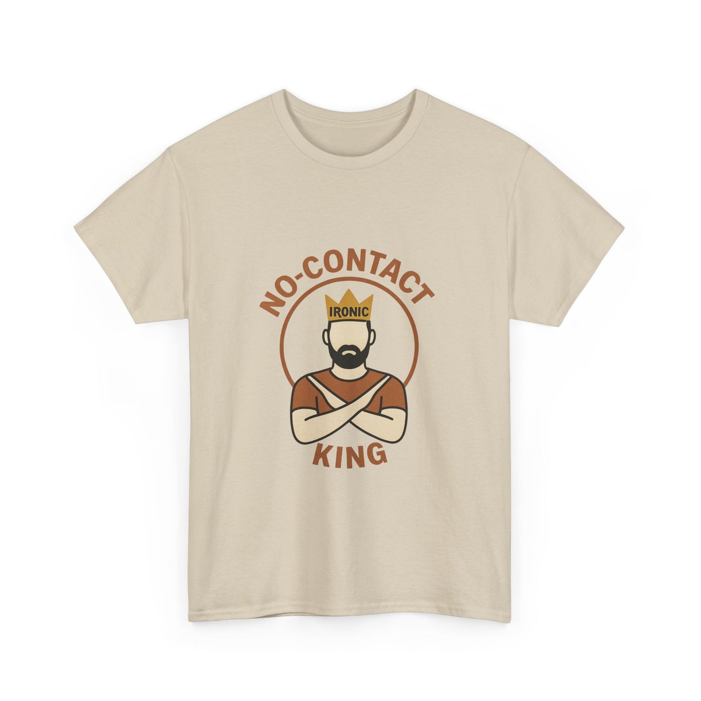 No-Contact King – Narcissistic Survivor Tee | Lights