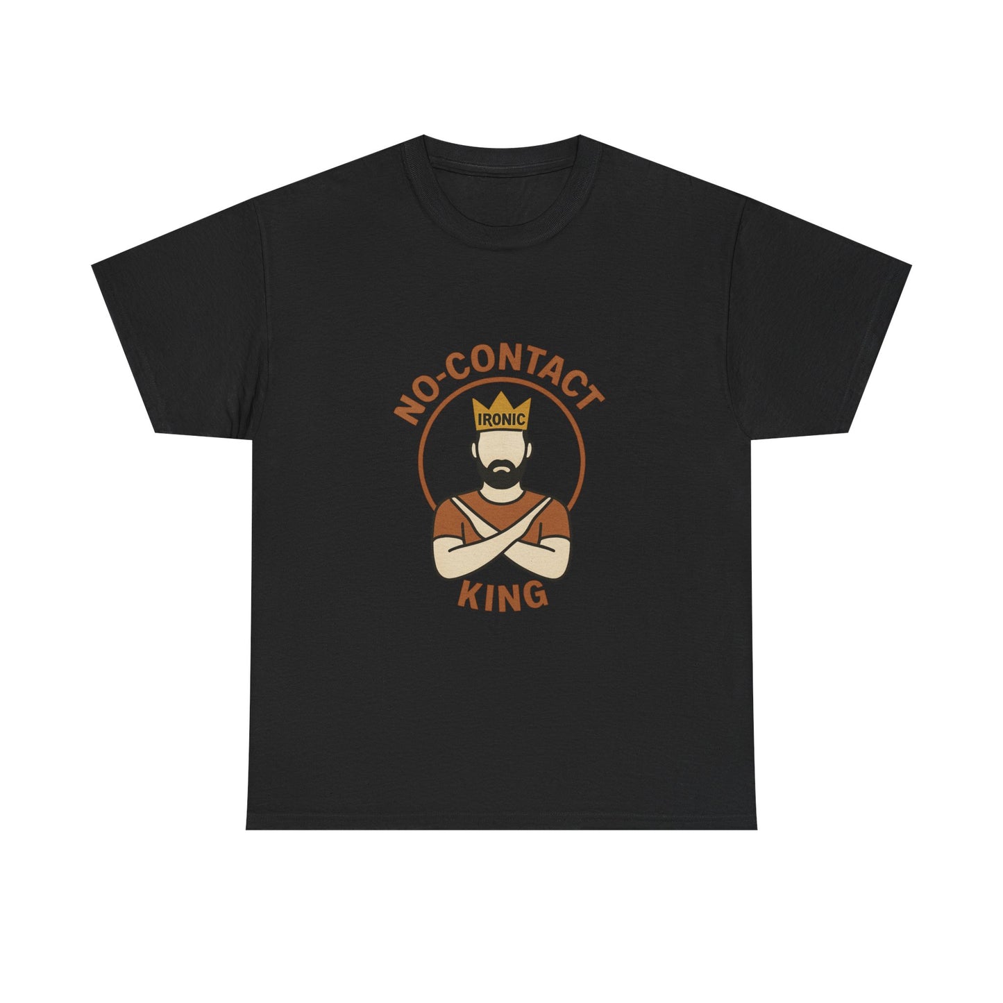 No-Contact King – Narcissistic Survivor Tee | Darks
