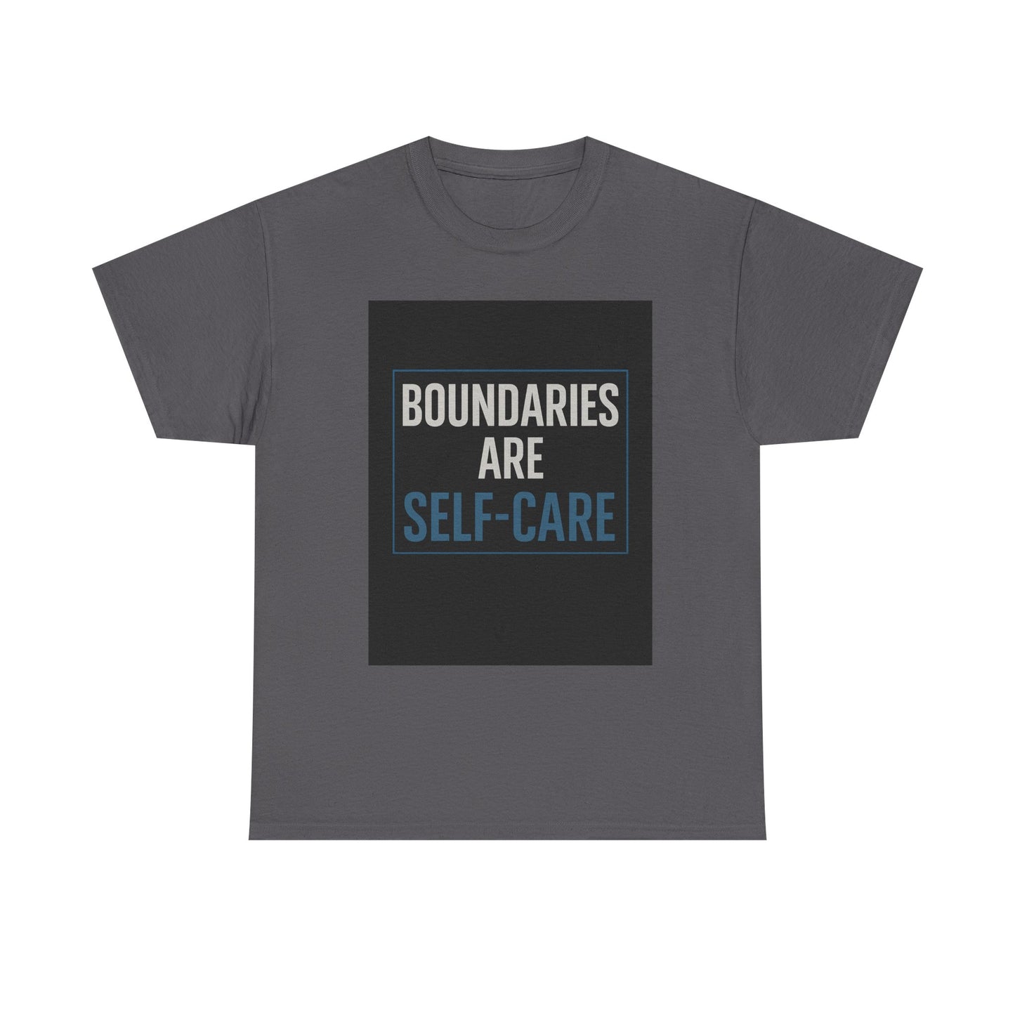 Boundaries Are Self-Care | Mental Health Awareness T-Shirt | Dark