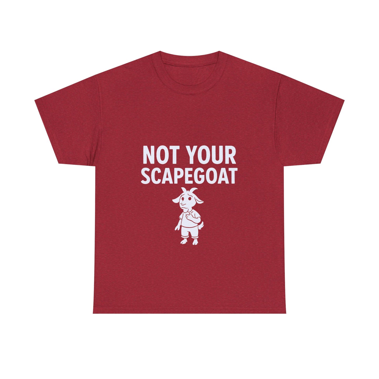 Not Your Scapegoat | Bold Mental Health & Narcissism Recovery Tee