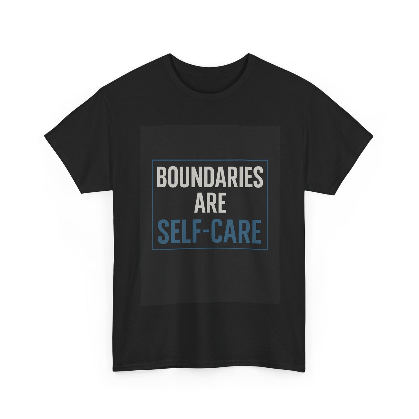 Boundaries Are Self-Care | Mental Health Awareness T-Shirt | Dark