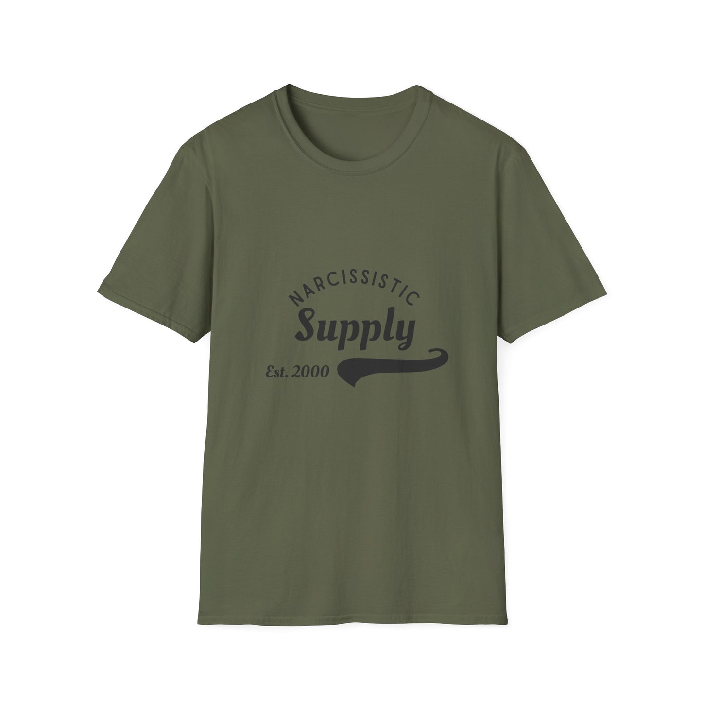 Narcisstic Supply Co - Est 2000 T-Shirt | Funny Gift, Quirky Apparel, Narcissistic Humor, Unisex Graphic Tee, Casual Wear, Sarcastic Humor
