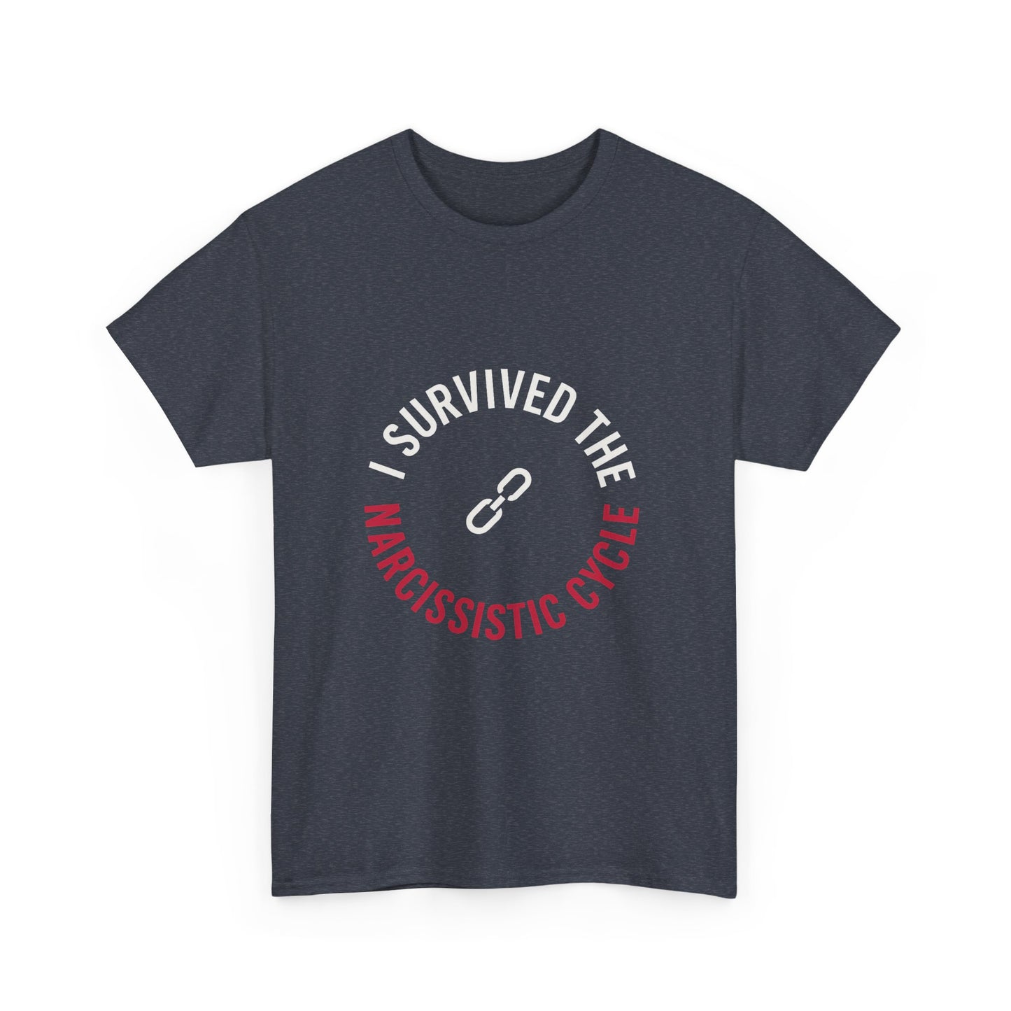 I Survived the Narcissistic Cycle – Empowerment Statement T-Shirt | Dark