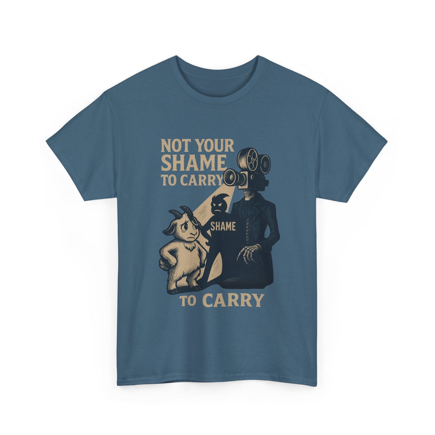 Not Your Shame to Carry Dark Col– Ironic Empowerment Tee