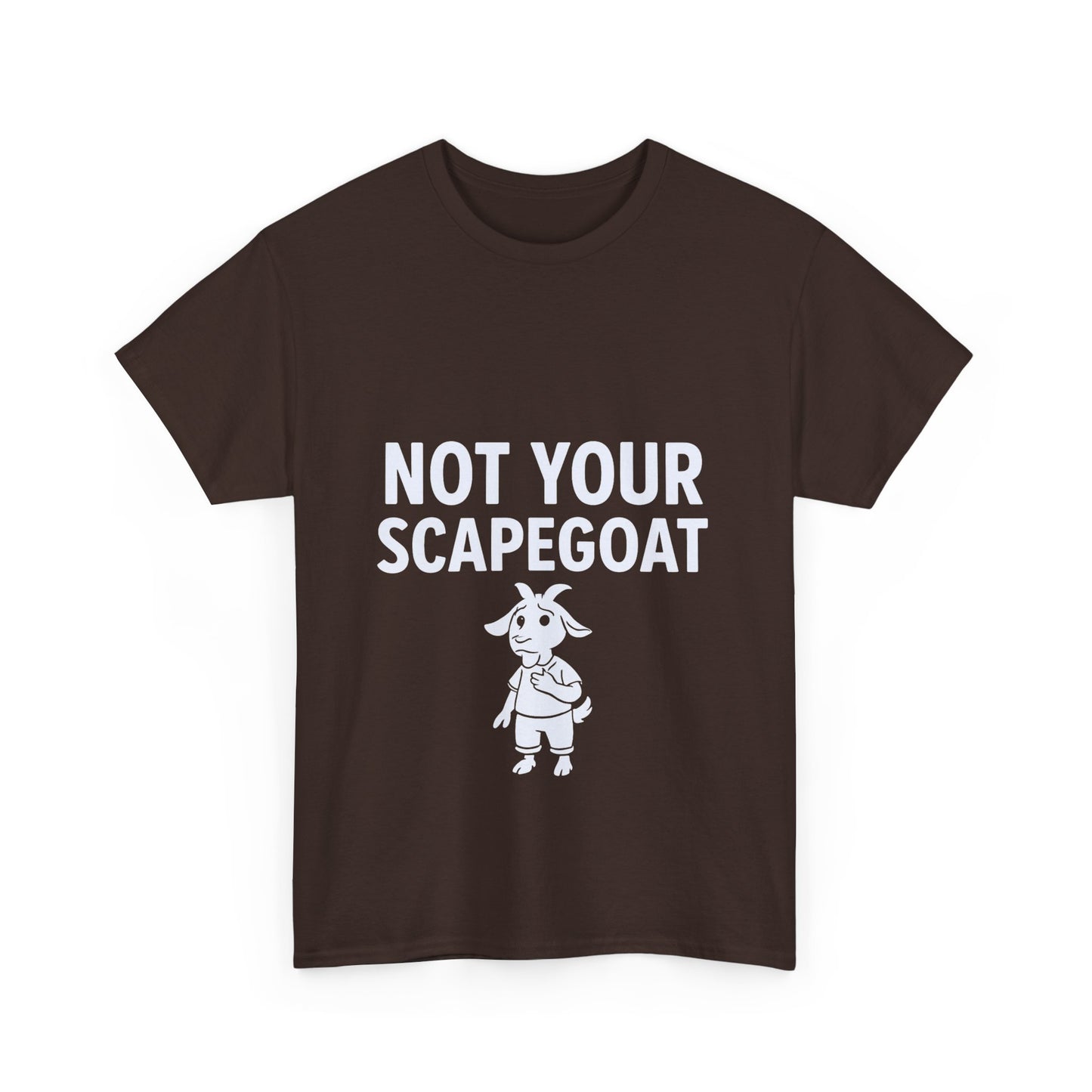 Not Your Scapegoat | Bold Mental Health & Narcissism Recovery Tee