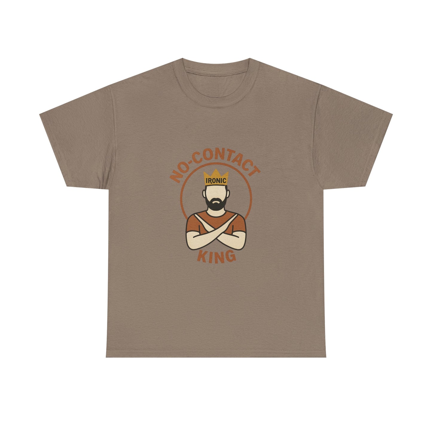No-Contact King – Narcissistic Survivor Tee | Darks