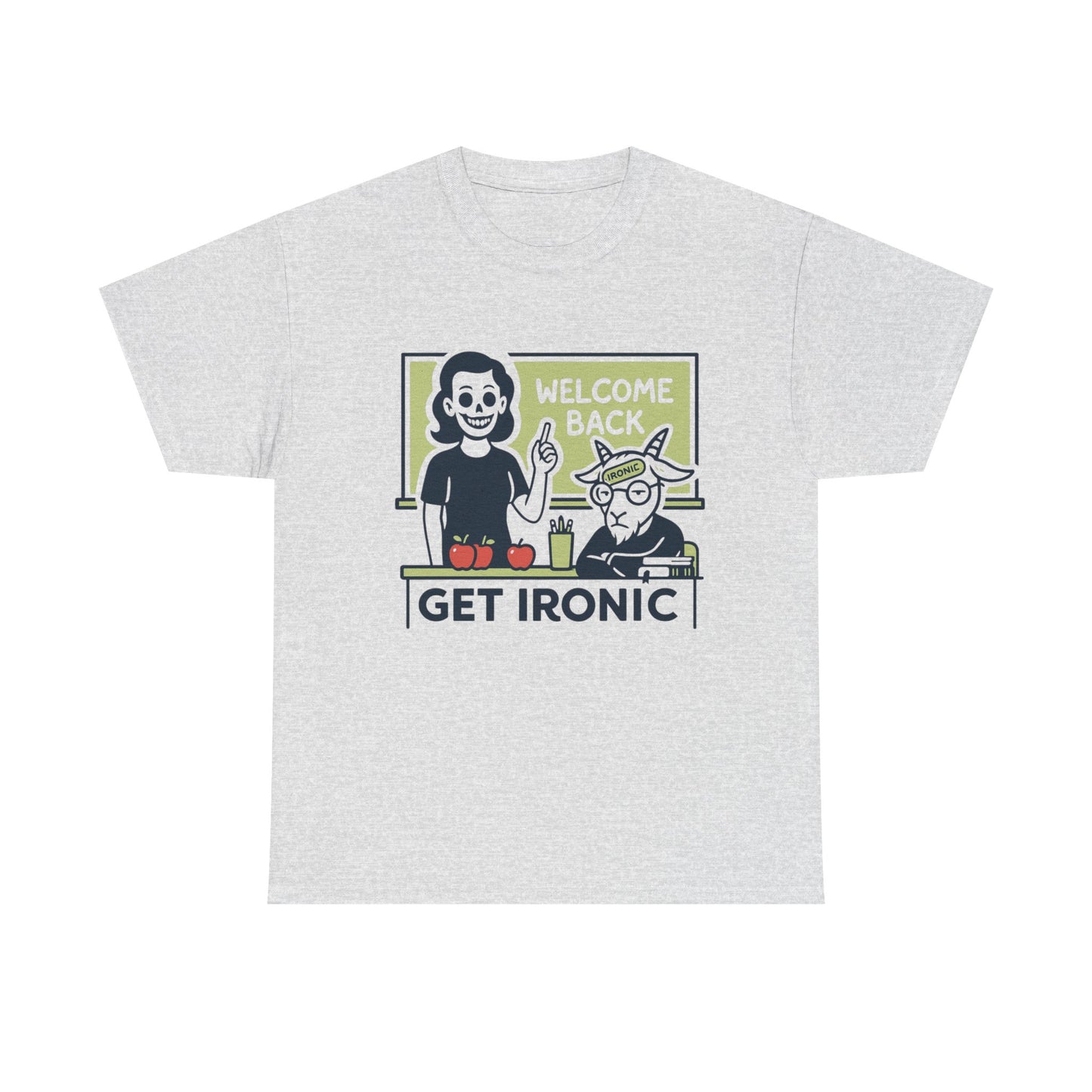 Back To School Madness | Irony 101 | T-Shirt | Lights