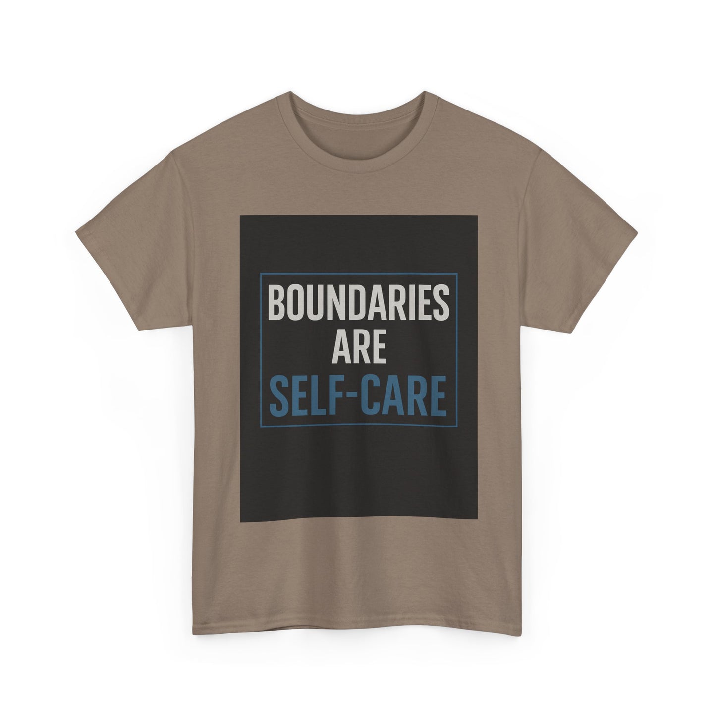 Boundaries Are Self-Care | Mental Health Awareness T-Shirt | Dark
