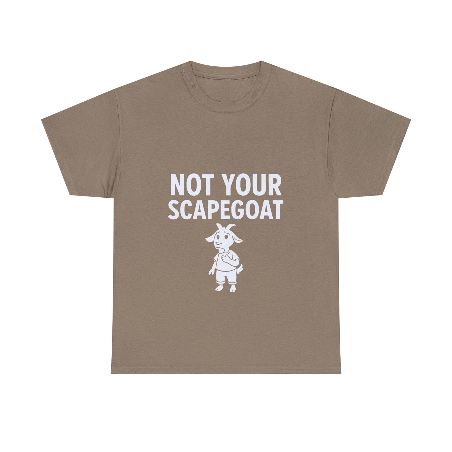 Not Your Scapegoat | Bold Mental Health & Narcissism Recovery Tee