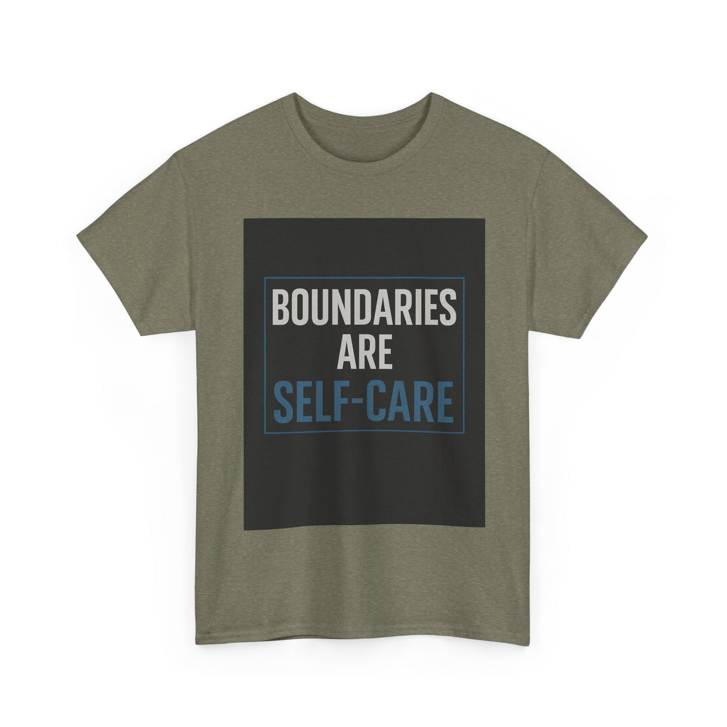 Boundaries Are Self-Care | Mental Health Awareness T-Shirt | Dark