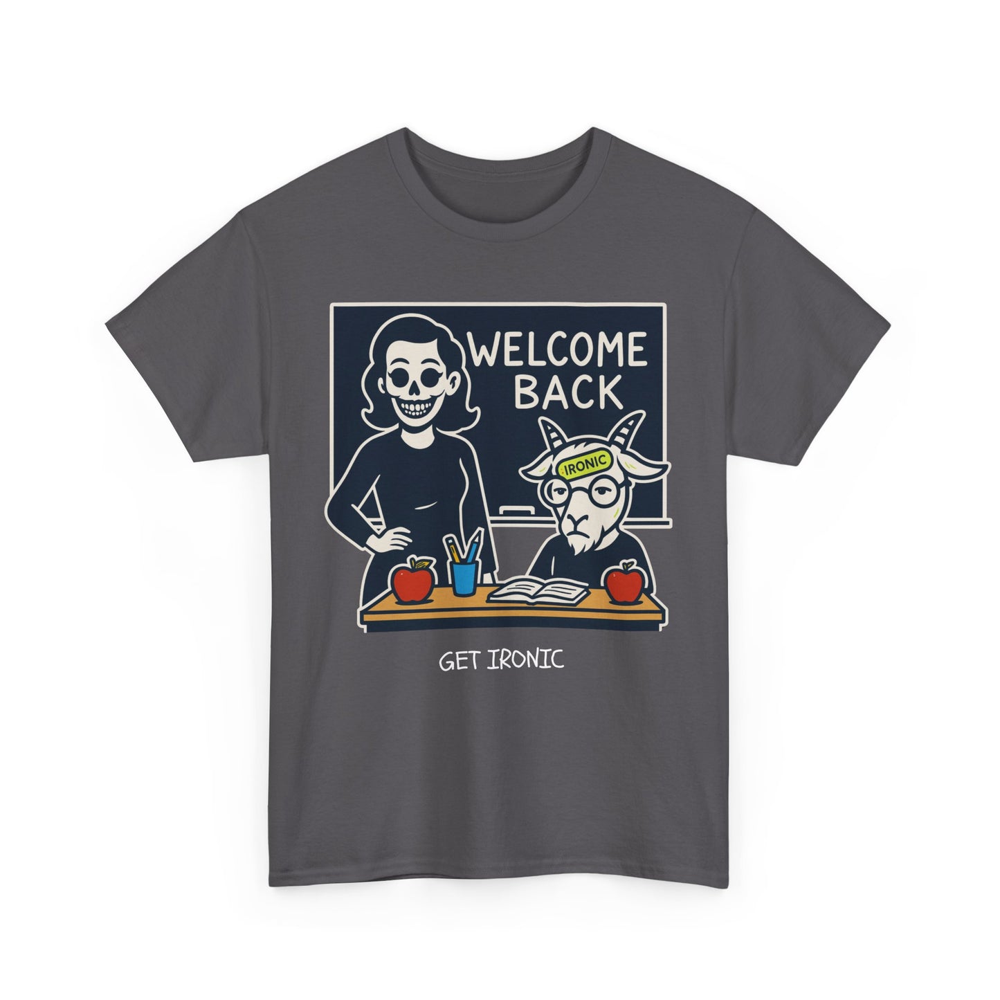 Back To School Madness | Irony 101 | T-Shirt | Darks