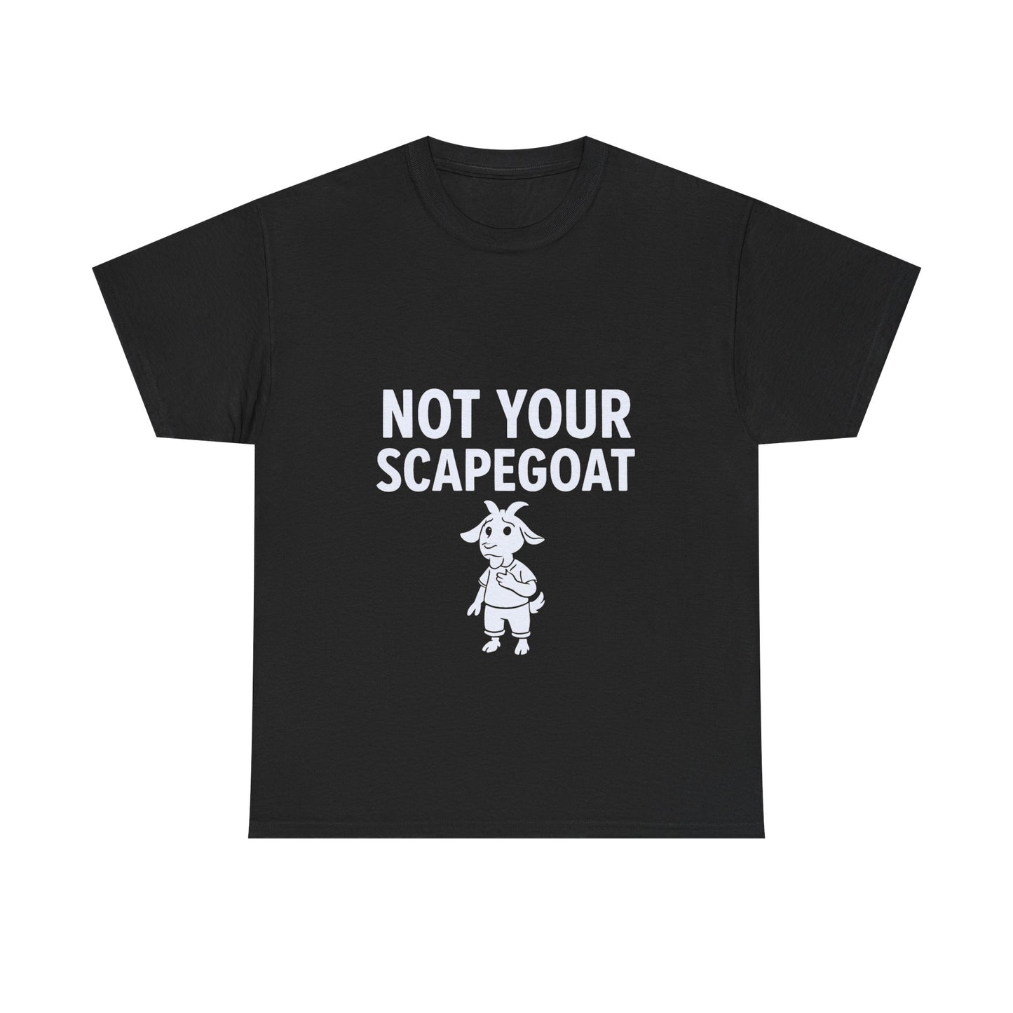 Not Your Scapegoat | Bold Mental Health & Narcissism Recovery Tee
