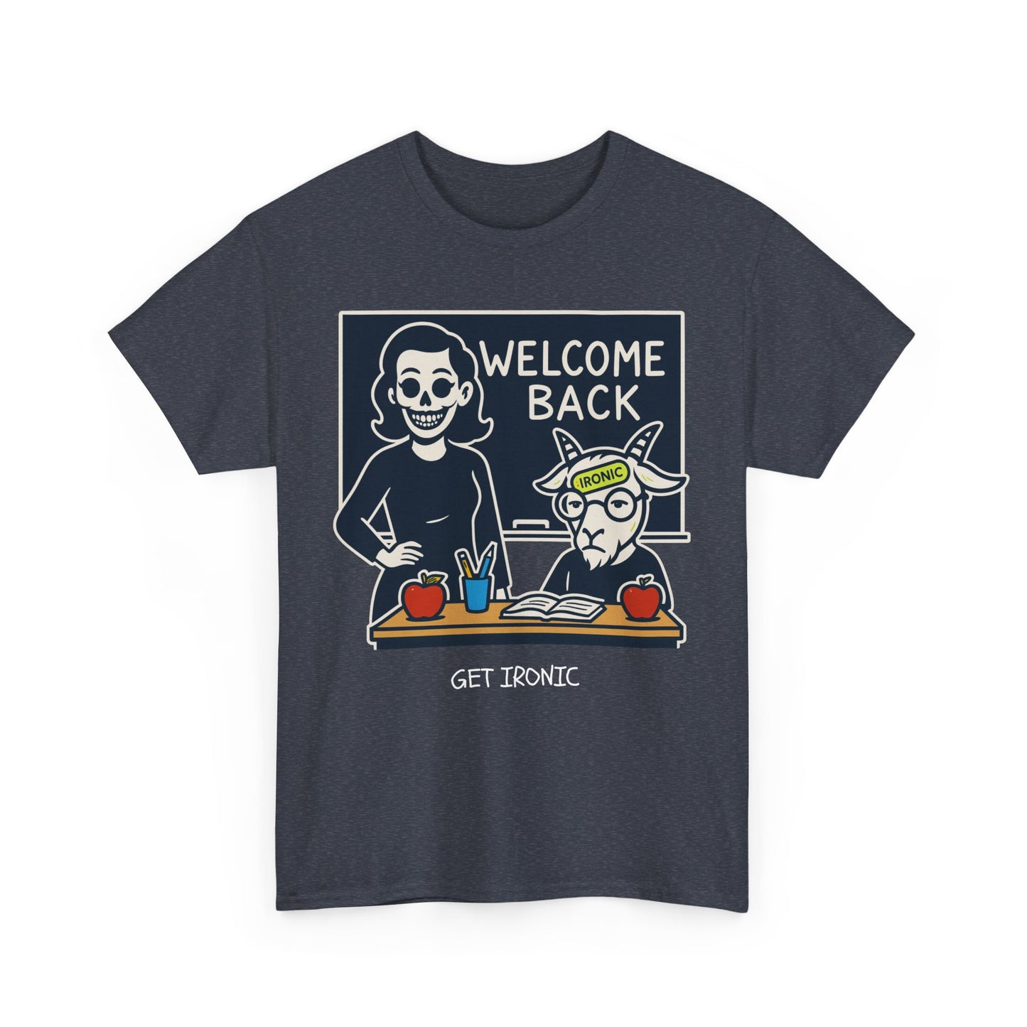Back To School Madness | Irony 101 | T-Shirt | Darks