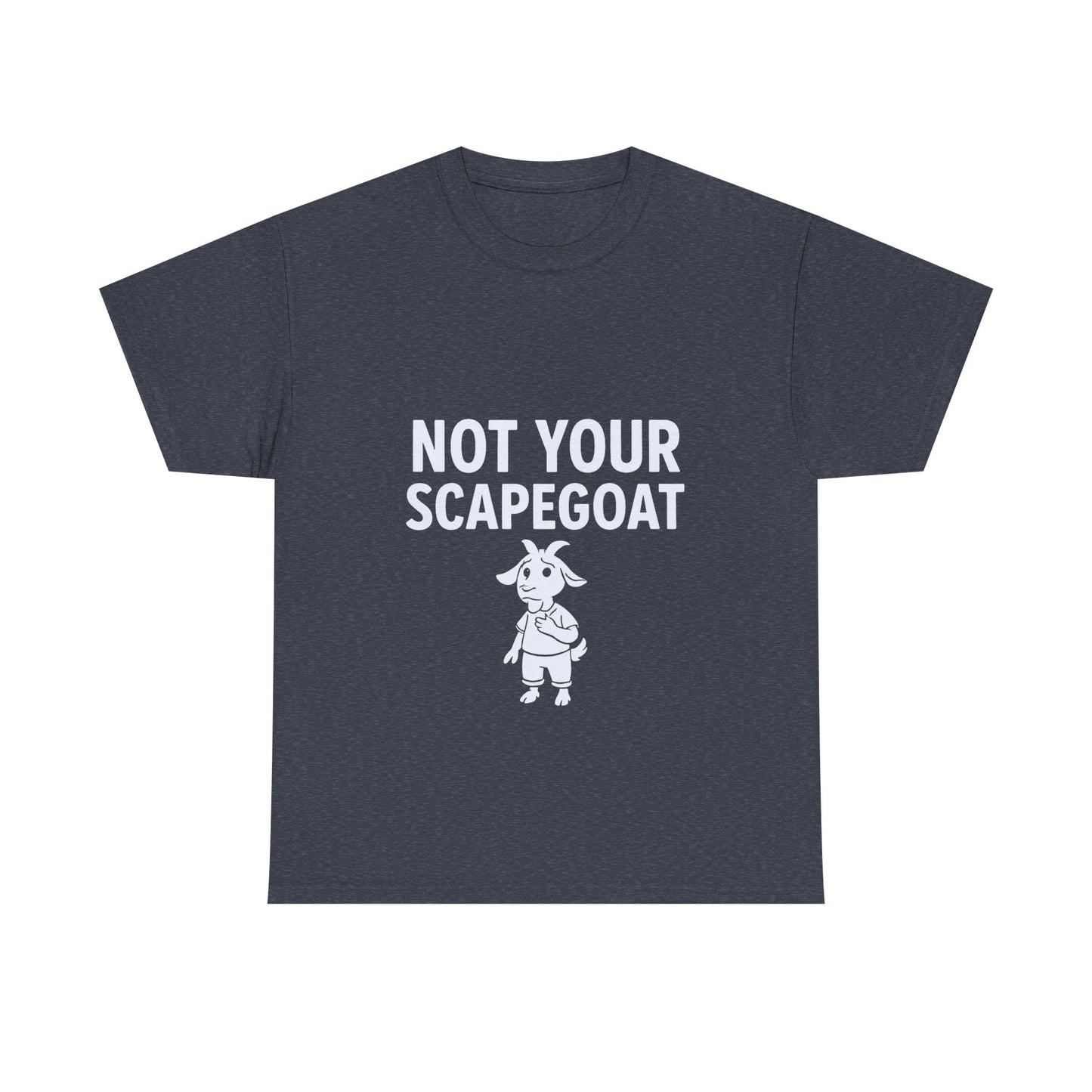 Not Your Scapegoat | Bold Mental Health & Narcissism Recovery Tee