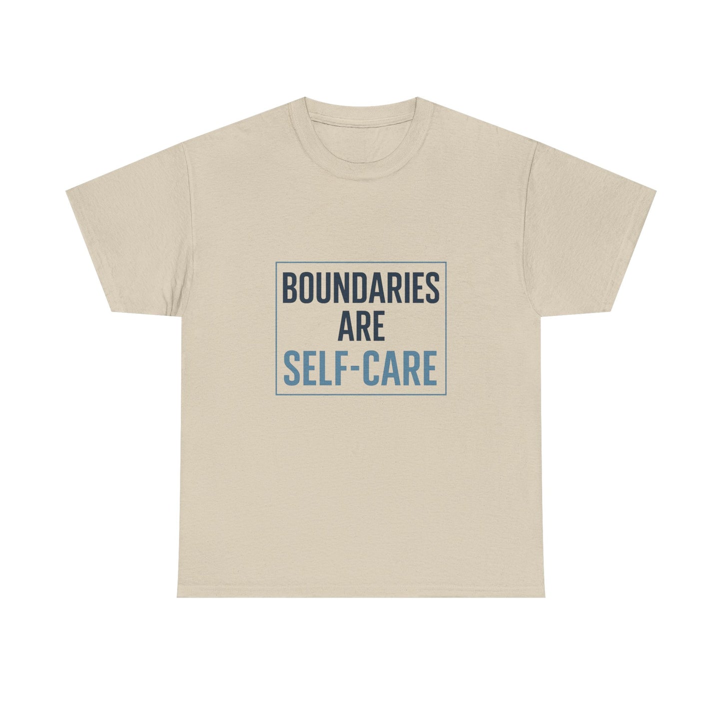 Boundaries Are Self-Care | Mental Health Awareness T-Shirt | Lights