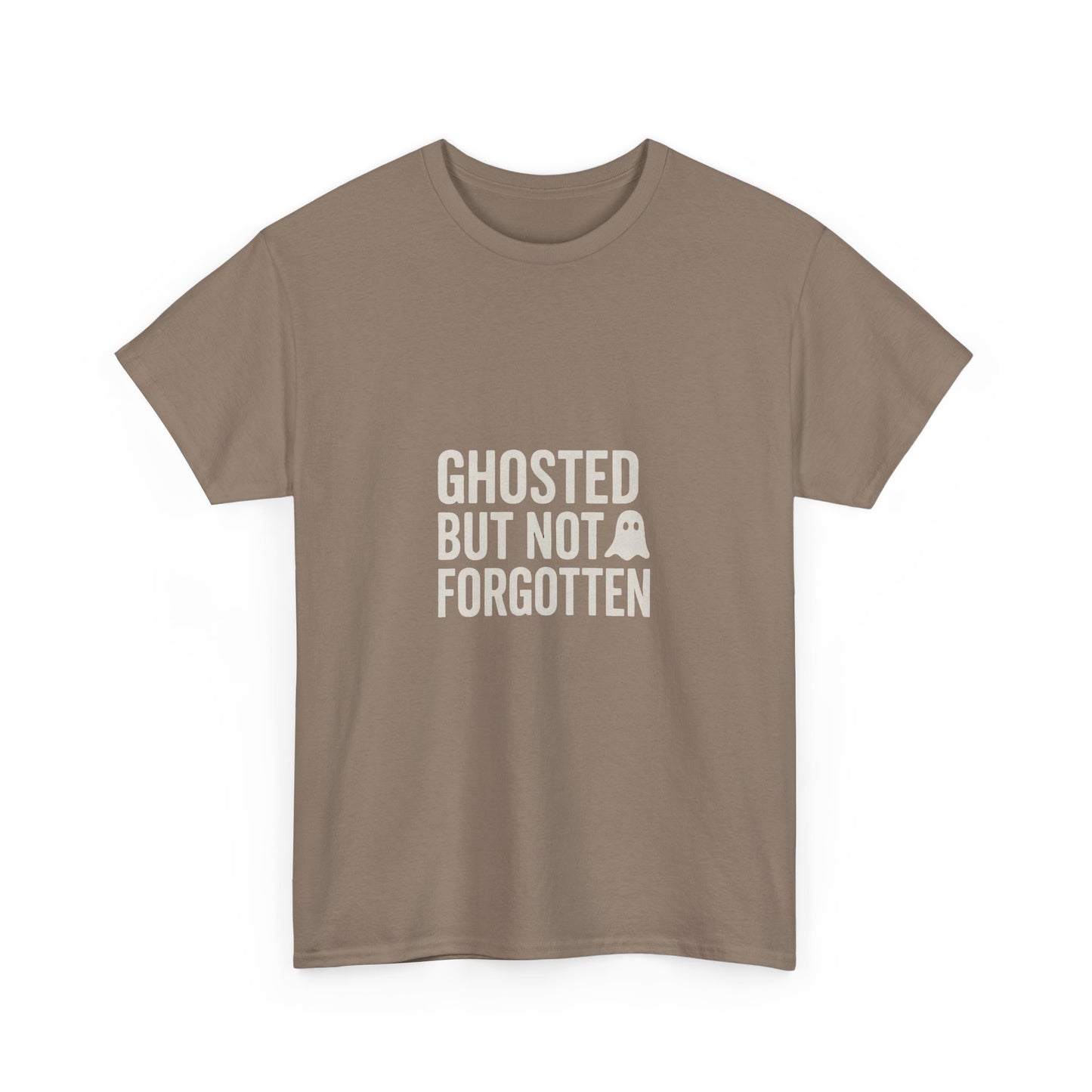 Ghosted But Not Forgotten™ | Retro-Spooky Ghost Graphic T-Shirt (Darks)