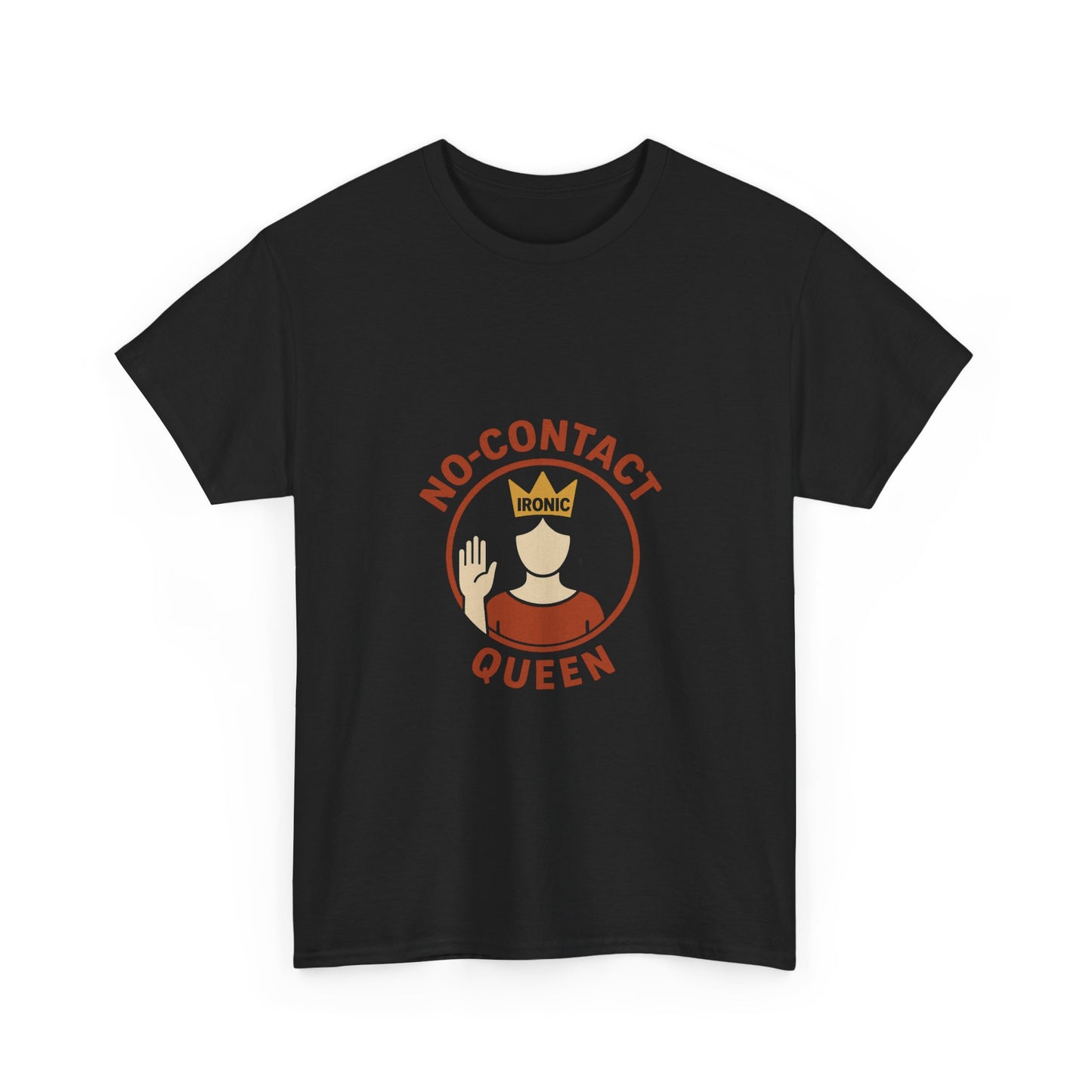 No-Contact Queen – Narcissistic Survivor Tee | Darks