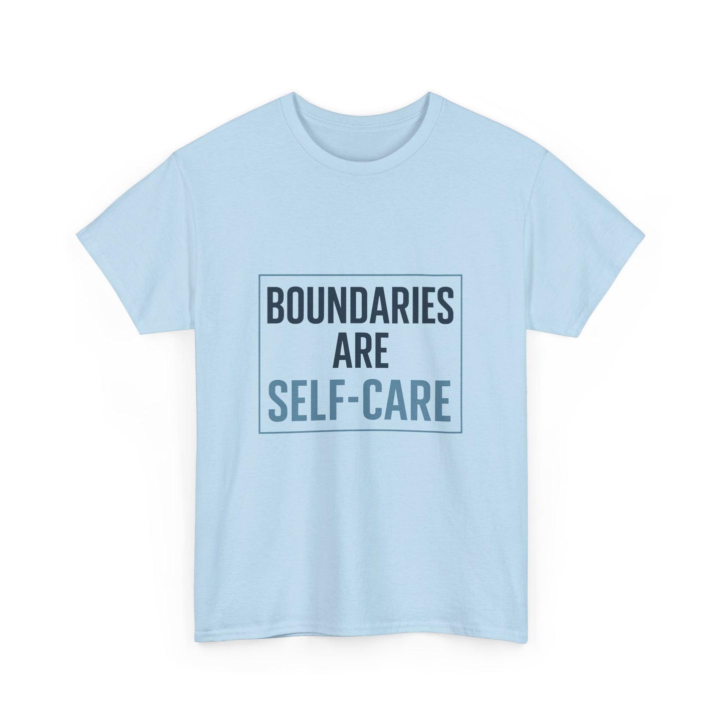 Boundaries Are Self-Care | Mental Health Awareness T-Shirt | Lights