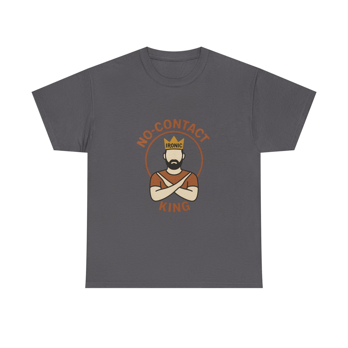 No-Contact King – Narcissistic Survivor Tee | Darks