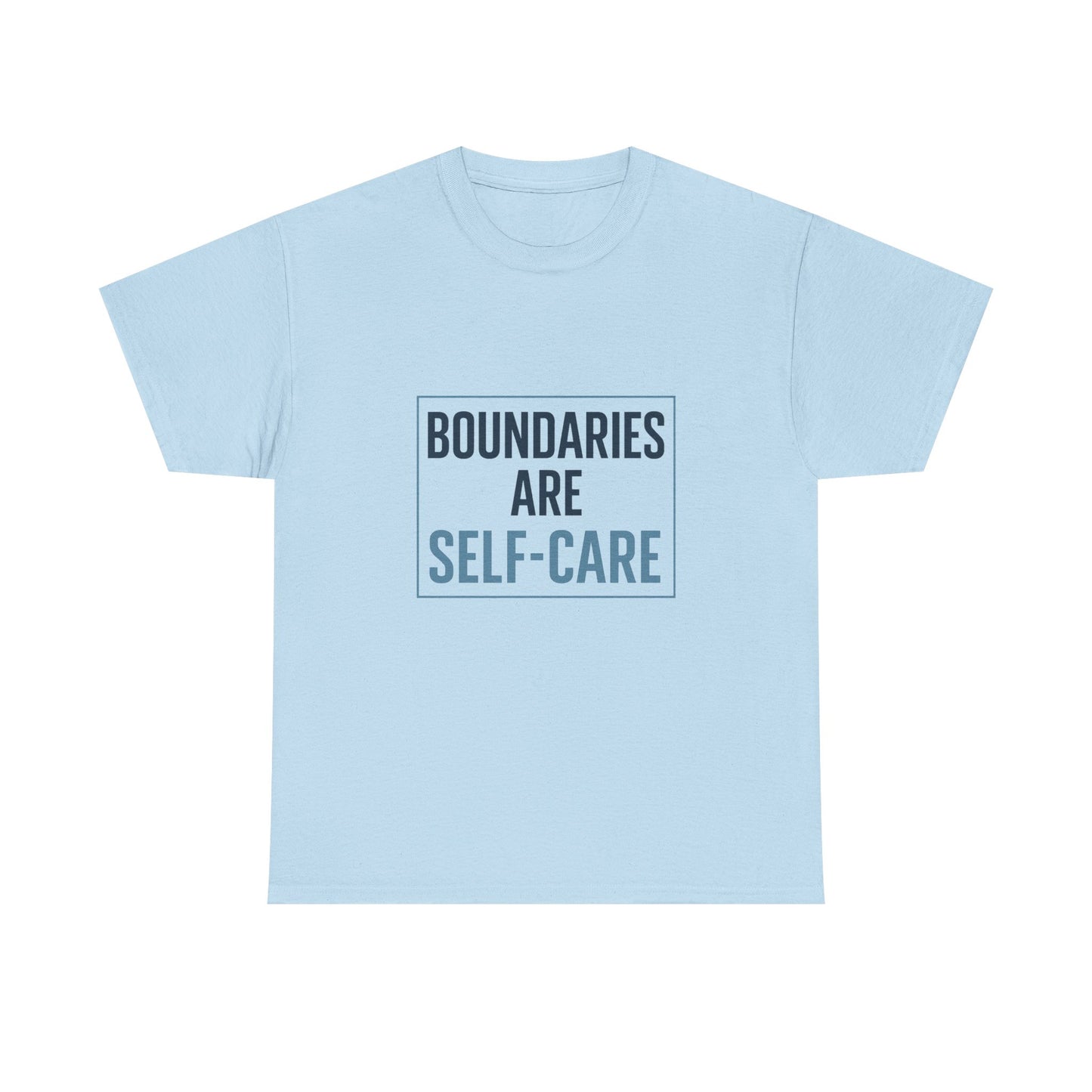 Boundaries Are Self-Care | Mental Health Awareness T-Shirt | Lights