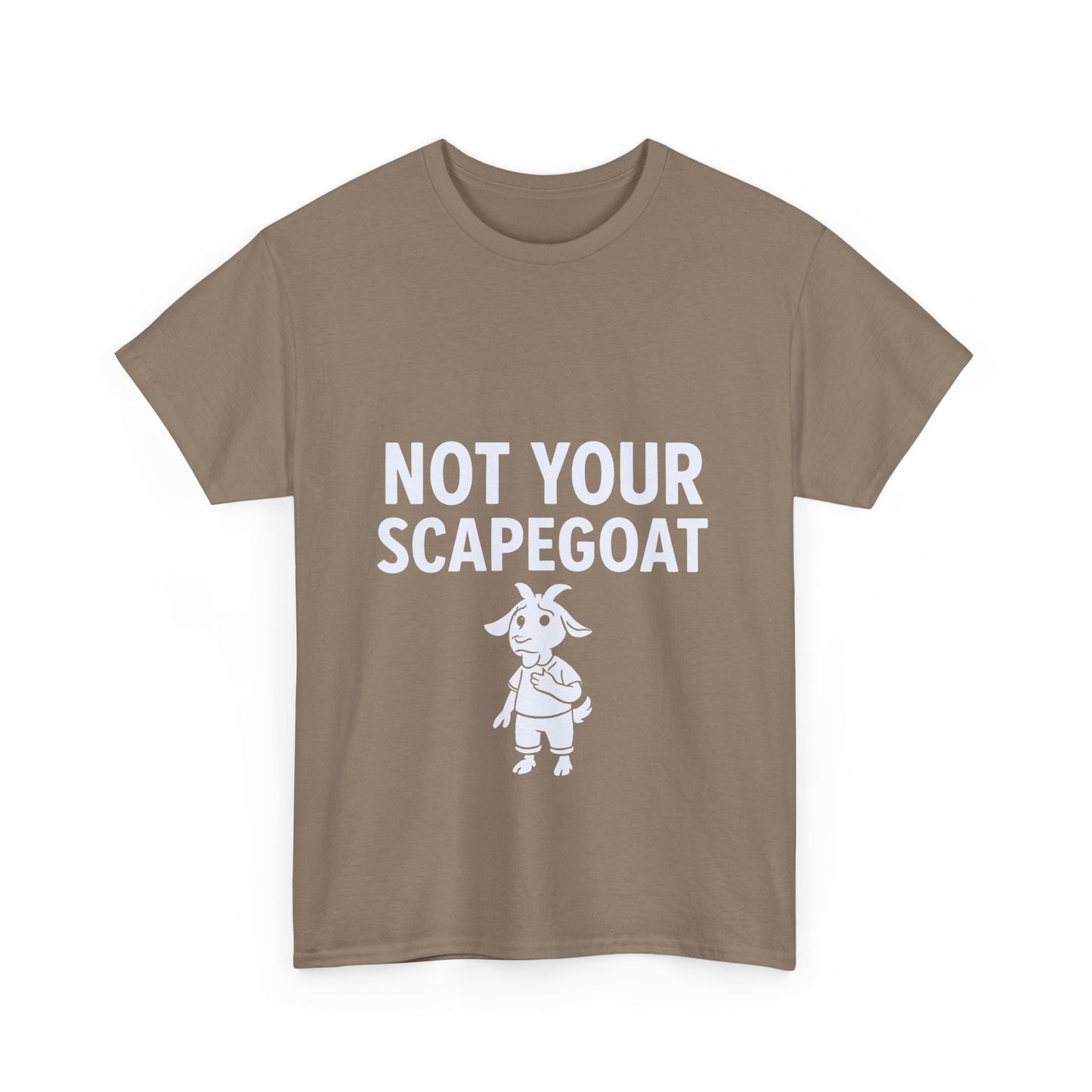 Not Your Scapegoat | Bold Mental Health & Narcissism Recovery Tee