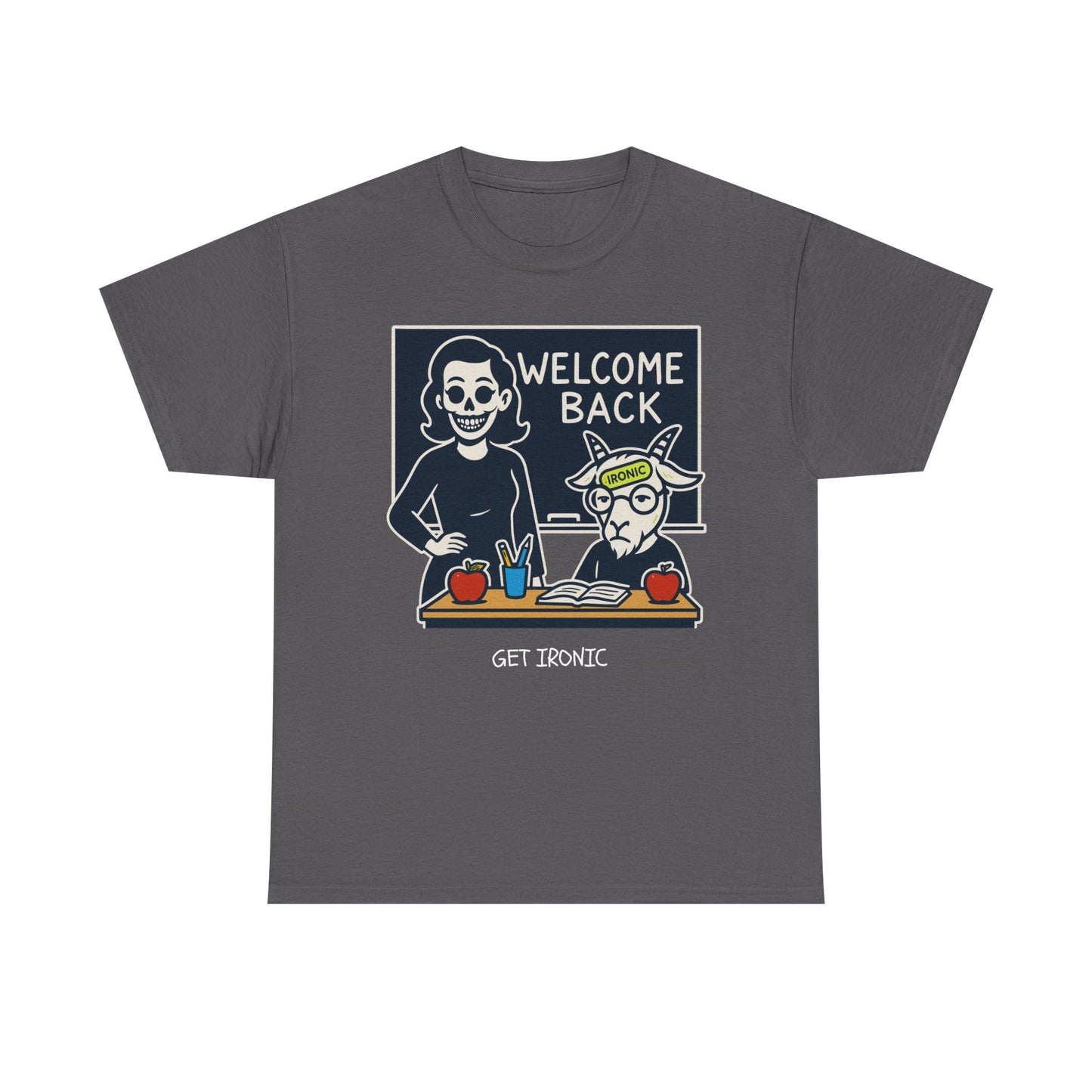 Back To School Madness | Irony 101 | T-Shirt | Darks