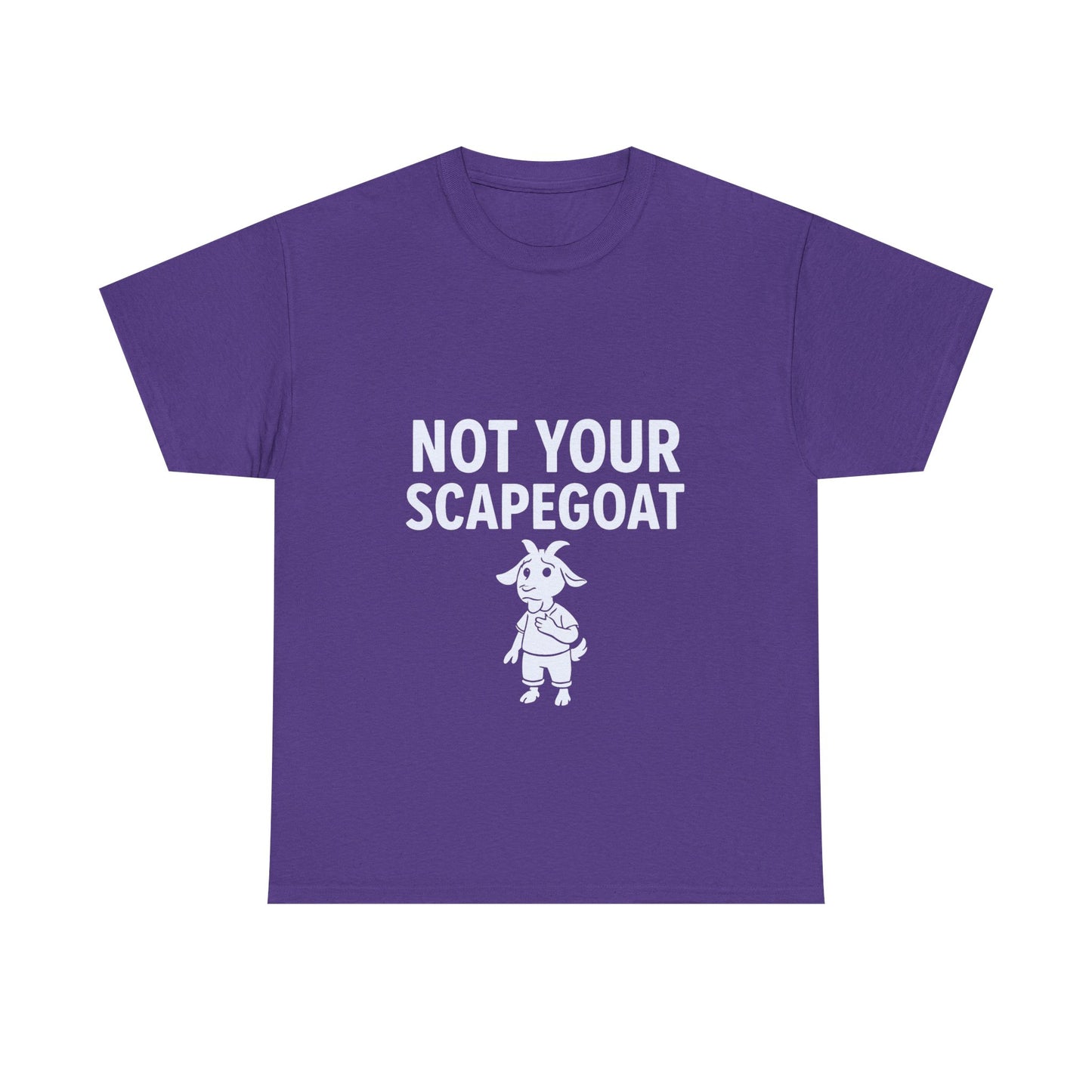 Not Your Scapegoat | Bold Mental Health & Narcissism Recovery Tee