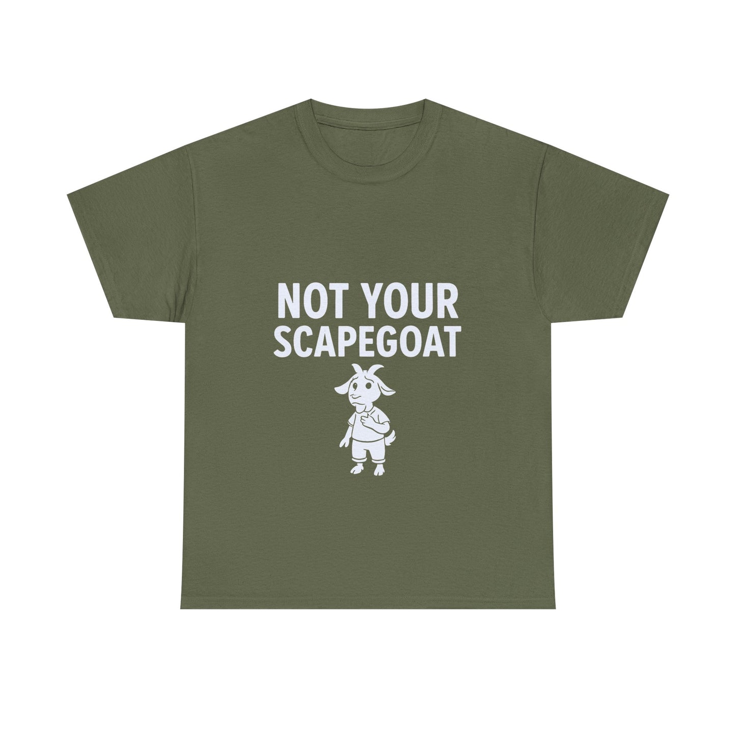 Not Your Scapegoat | Bold Mental Health & Narcissism Recovery Tee