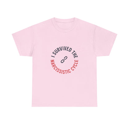 I Survived the Narcissistic Cycle – Empowerment Statement T-Shirt | Lights