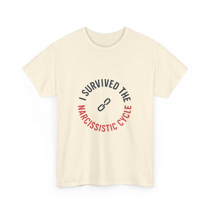I Survived the Narcissistic Cycle – Empowerment Statement T-Shirt | Lights