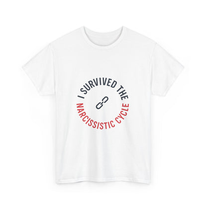 I Survived the Narcissistic Cycle – Empowerment Statement T-Shirt | Lights
