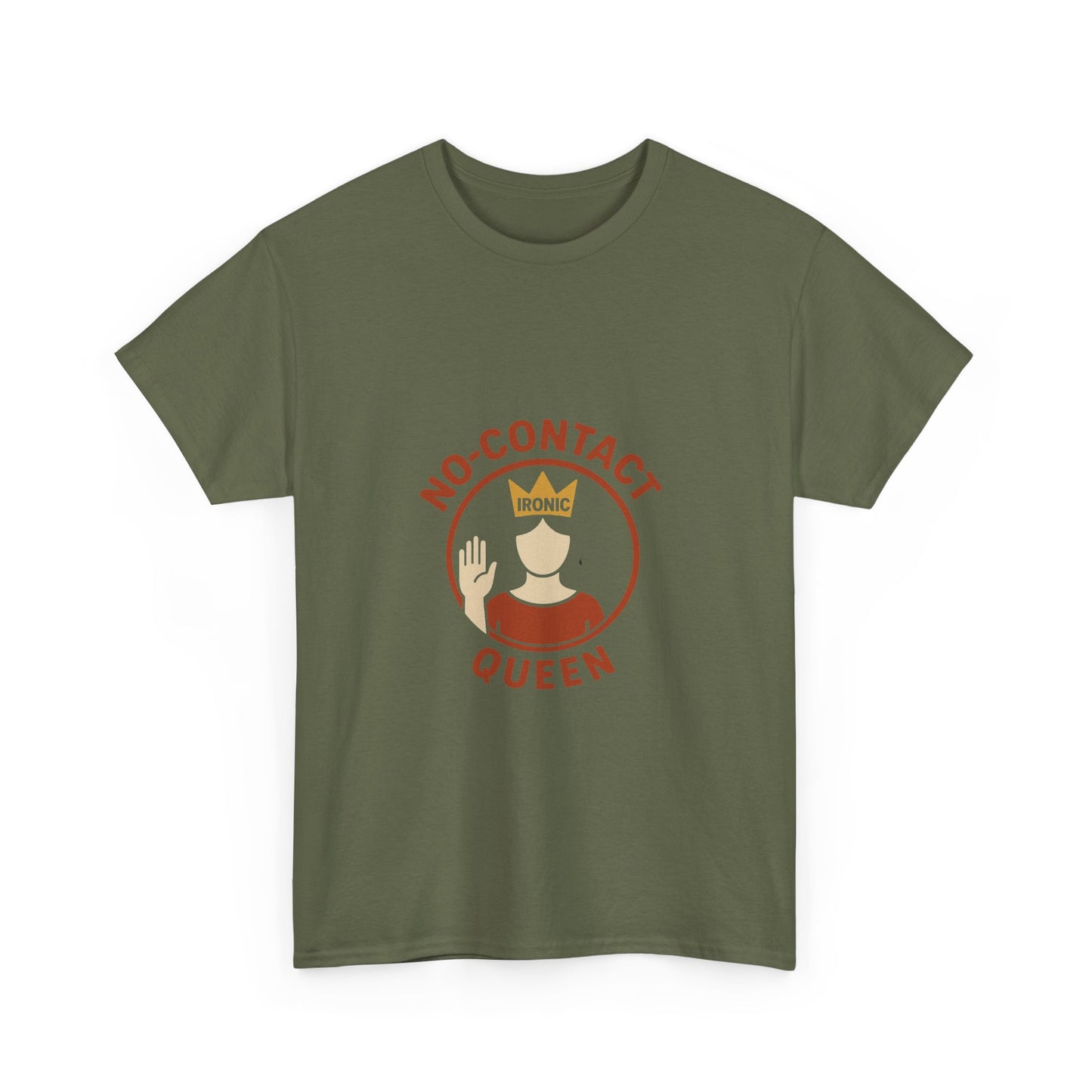 No-Contact Queen – Narcissistic Survivor Tee | Darks