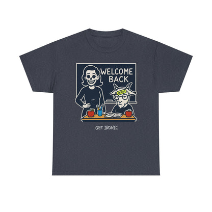 Back To School Madness | Irony 101 | T-Shirt | Darks