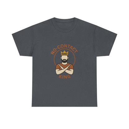 No-Contact King  – Narcissistic Survivor Tee | Darks