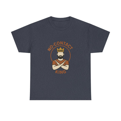 No-Contact King  – Narcissistic Survivor Tee | Darks