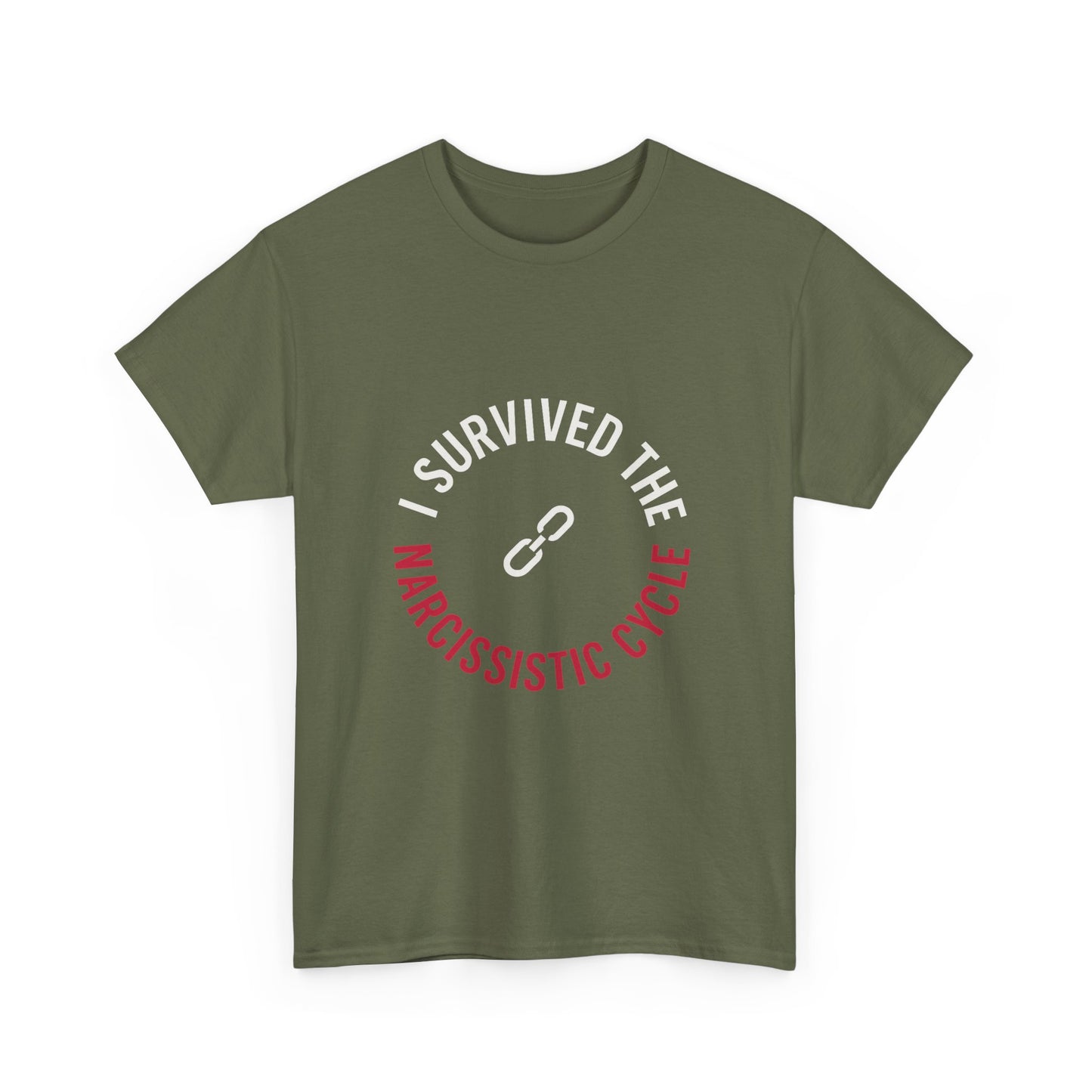 I Survived the Narcissistic Cycle – Empowerment Statement T-Shirt | Dark