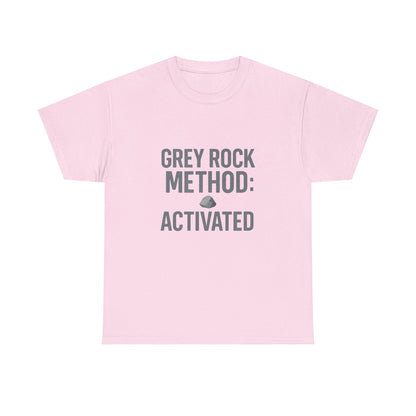 Grey Rock Method Activated | Narcissist Defense Shirt | Lights