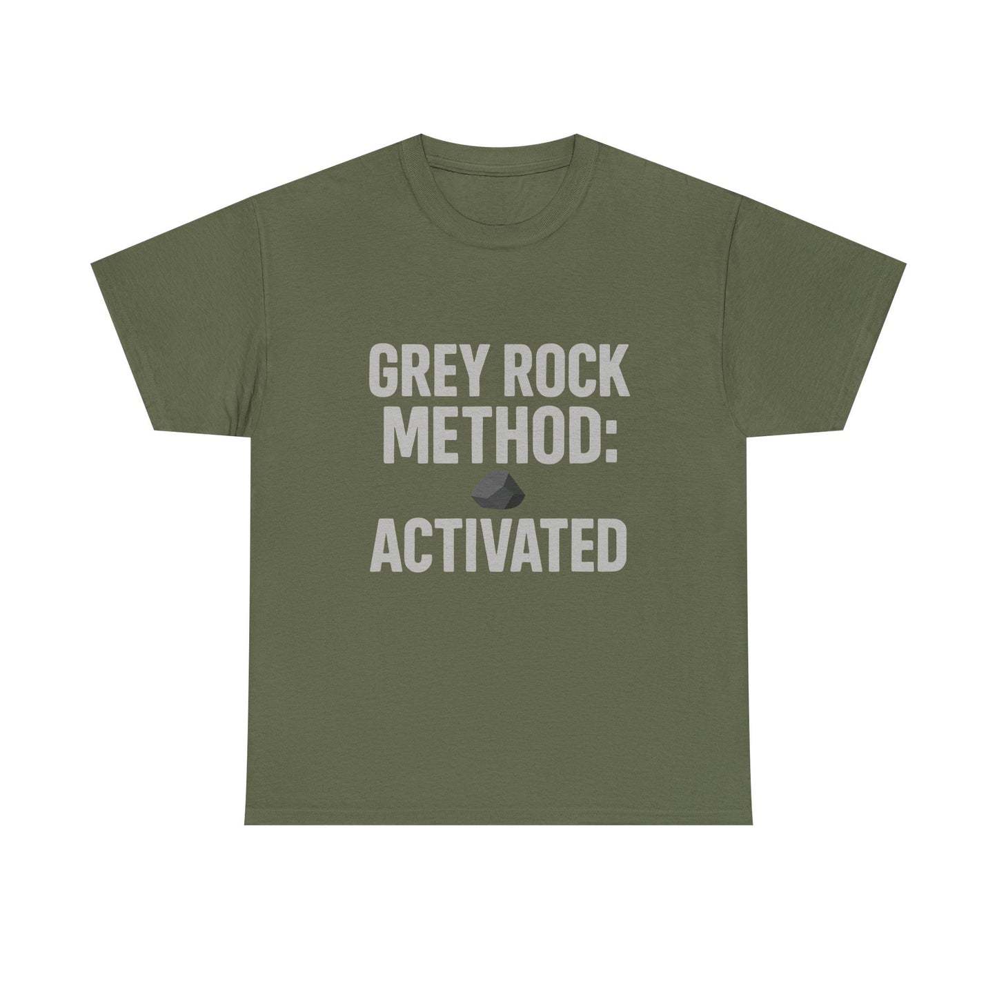 Grey Rock Method Activated | Narcissist Defense Shirt | Dark Edi