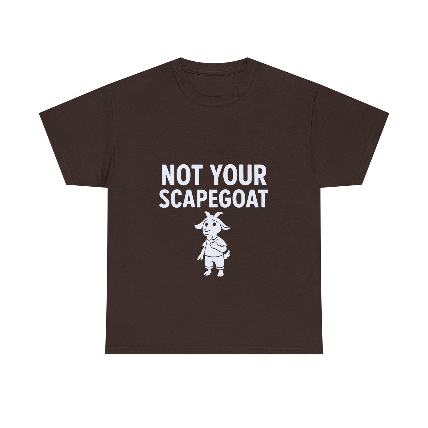 Not Your Scapegoat | Bold Mental Health & Narcissism Recovery Tee
