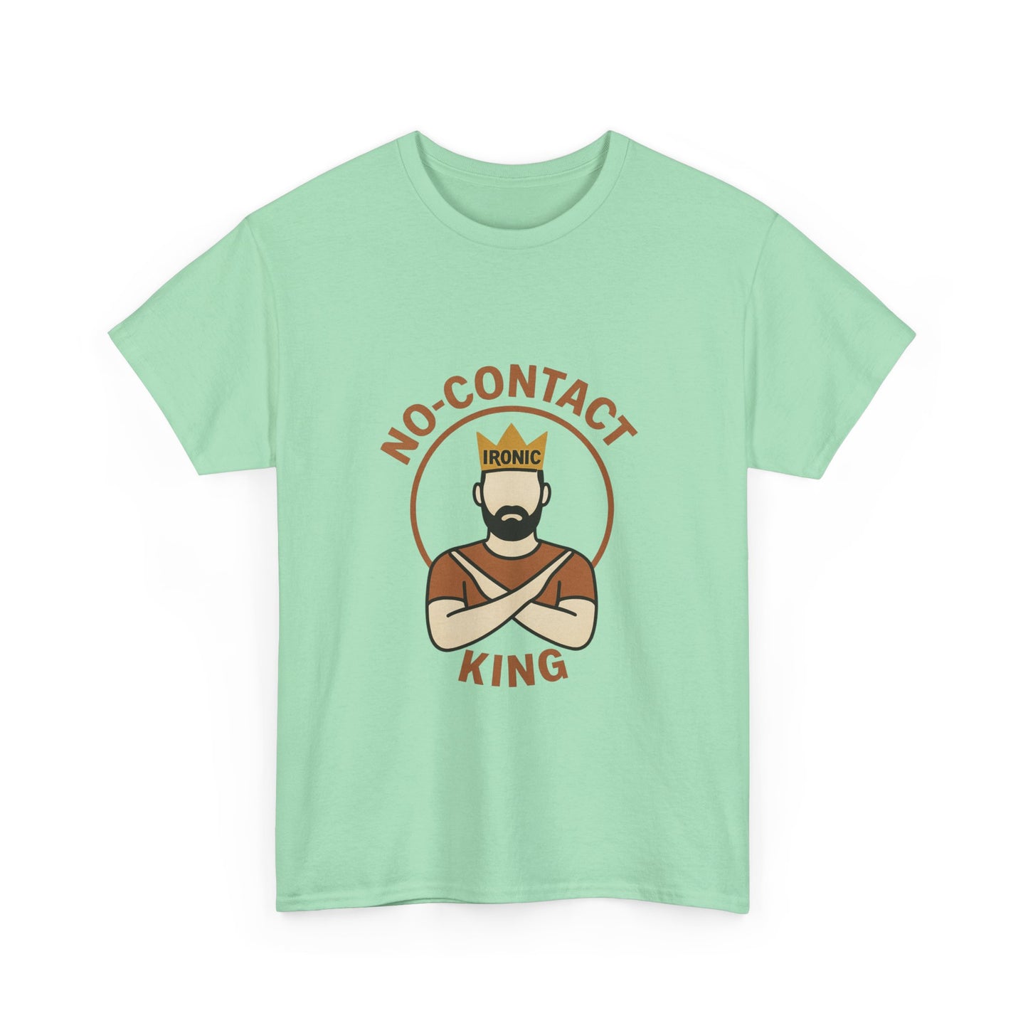 No-Contact King  – Narcissistic Survivor Tee | Lights
